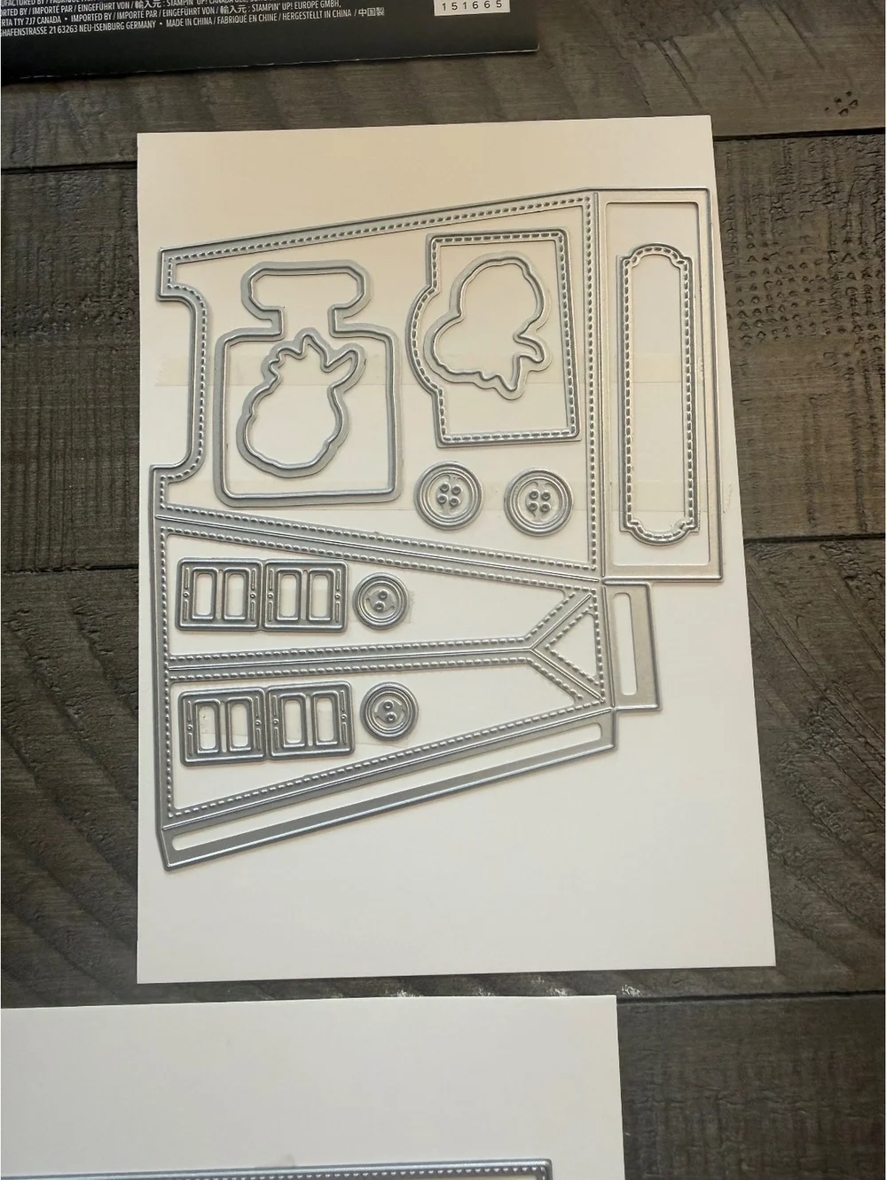Stampin’ Up Dressed To Impress stamp set and All Dressed Up Dies die cut set